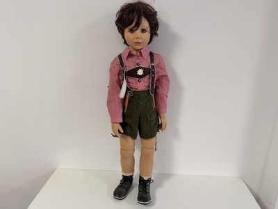 Künstlerpuppe Puppe Monika Peter Leicht Vinyl Puppe 102 cm. Leicht Schmutzig 