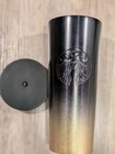 Starbucks Disney World 50th Anniversary 24oz Tumbler Black Gold No Straw — photo 2