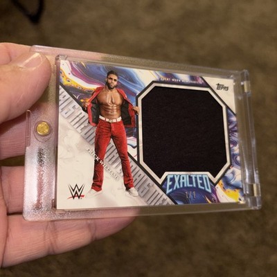 2025 Topps Exalted WWE Trick Williams  1/1 Relic Patch Mega Materials 1/1