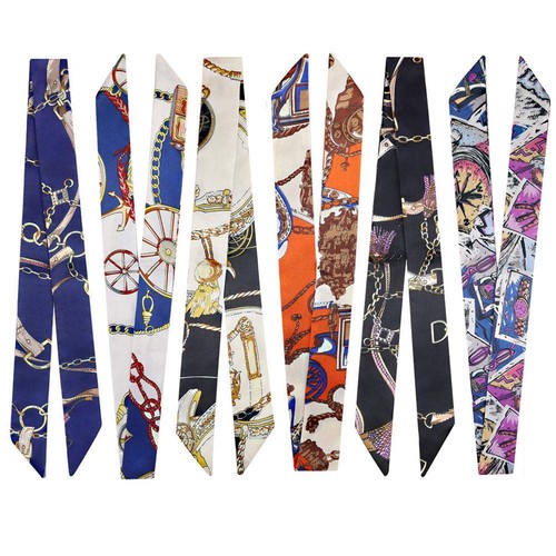 Paquete de 6 pañuelos para bolso, cabello y cuello para mujer - Bild 1 von 8