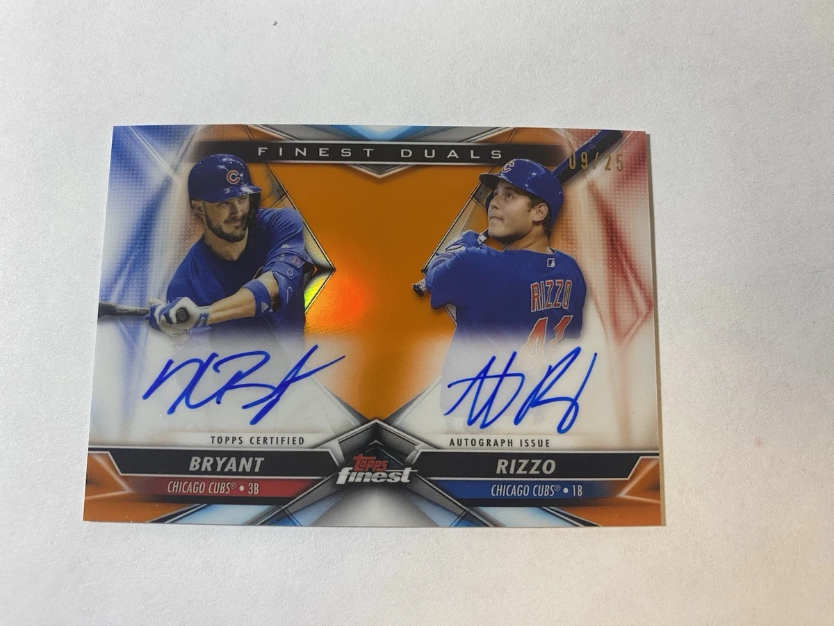 Kris Bryant Autographed Baseball Sports Trading Cards