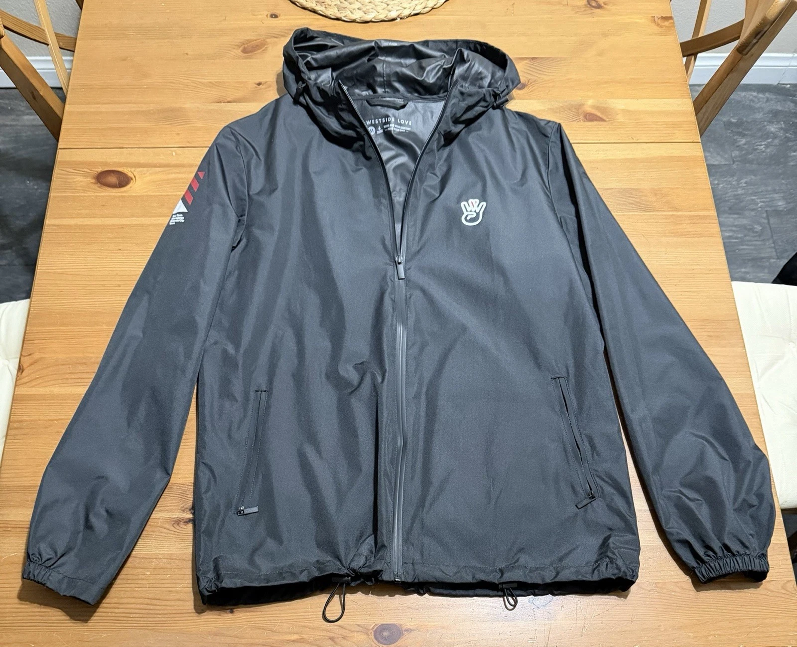 Westside Love Brand Rain Proof Packable Jacket Windbreaker Men’s Cali Streetwear
Opens in a new wind