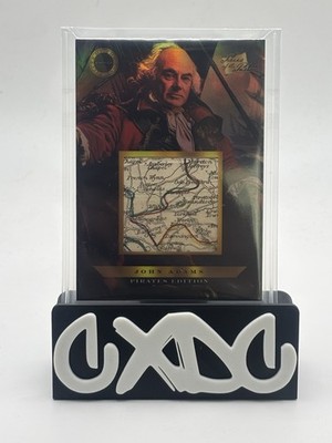 John Adams Authentic Map Relic   Pirates Edition   Pieces of the Past