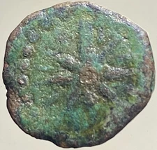 Vulcan Ancient Punic War Era Extremely Rare 200BC-100BC Coin Malaca Malaka