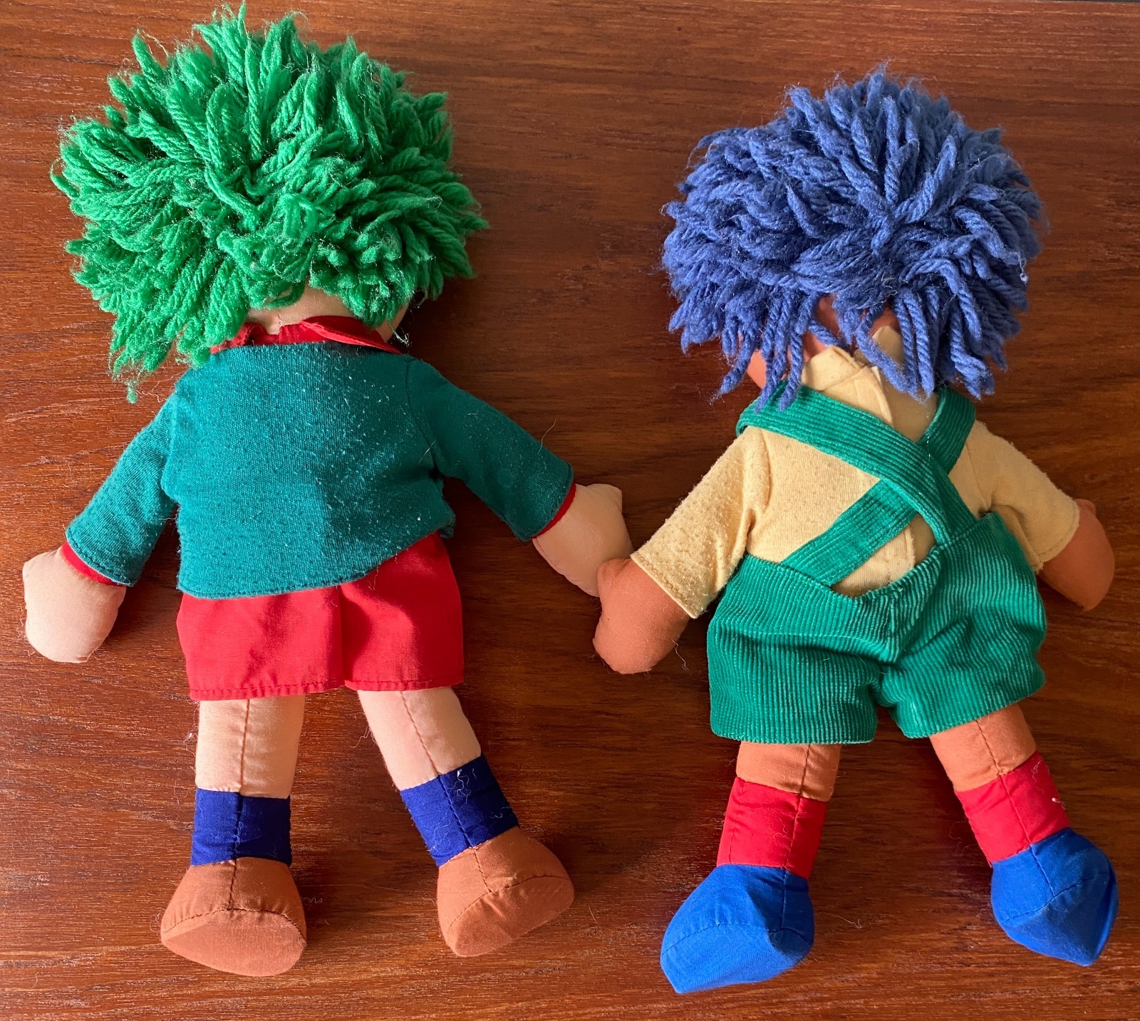 Peluche vintage Tom e Tiny di Tots TV anni '90 foto 2