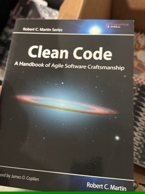Clean Code A Handbook of Agile Software Craftsmanship by Robert C. Martin Book