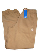 adidas Trefoil Women's size S Fleece Jogger Sweatpants Cardboard FREE SHIPP 