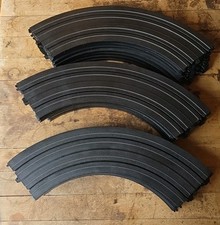  VTG Life-Like Slot Car 20 Tracks 9" Radius