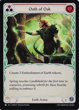 Oath Of Oak (Red), PEN219, Compendium of Rathe, Foil, Action
