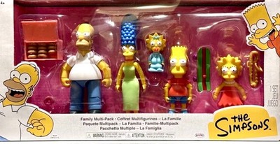 Jakks Pacific The Simpsons 5 '' Inch Action Figure Family Multi Pack New
