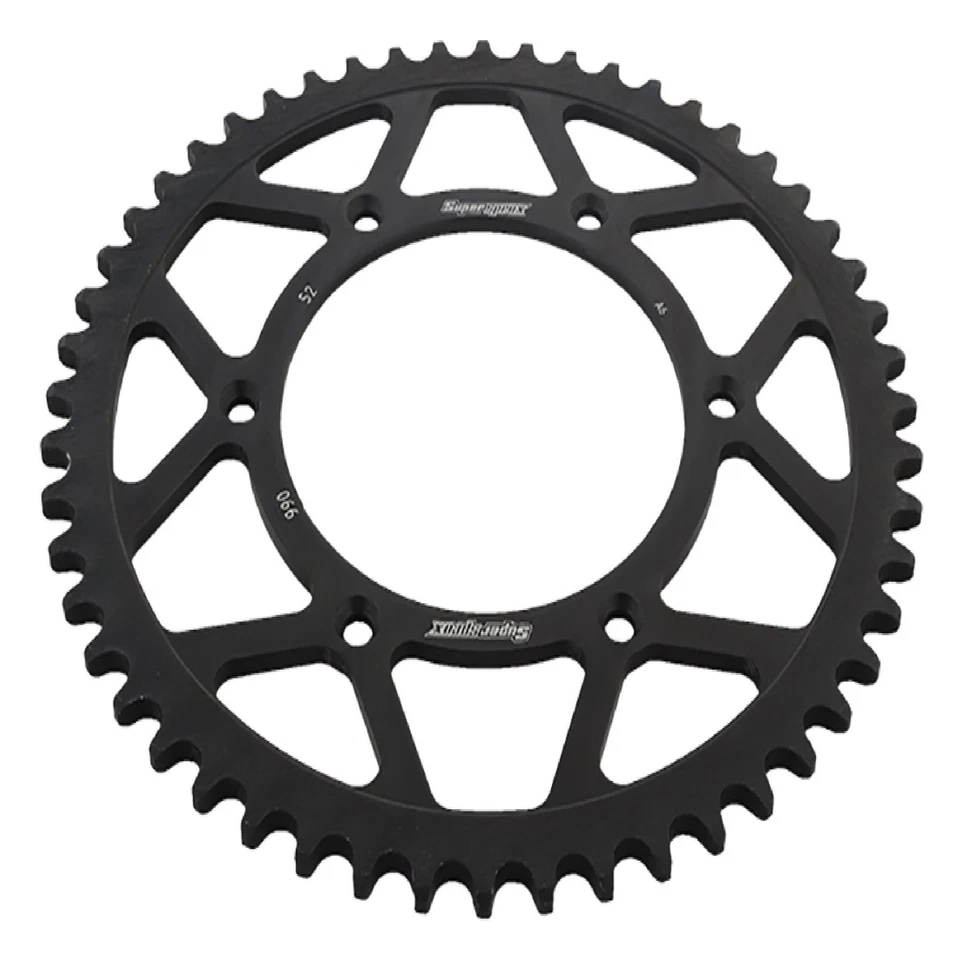 Supersprox Rear Steel Sprocket Black 52T For Husaberg 250 FE 13-17 Foto 3 de 4