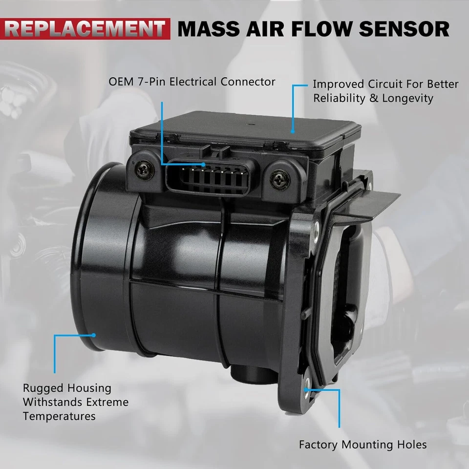 Mass Air Flow MAF Sensor For Mitsubishi Lancer 2002-2007 2.0L E5T08471 MD343605 - image 3 of 4