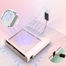 Profi 80W Nagel Staubabsaugung Nagelstaubsauger Nagelstaubabsaugung für Maniküre