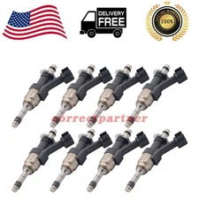 8PCS 12668393 FJ1297 Fuel Injectors GDI For Cadillac Chevy GMC 6.2L 2014-2017 V8