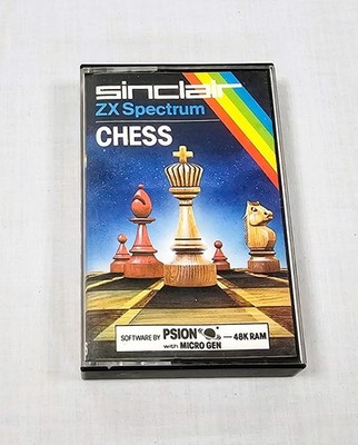 Schach von Sinclair Research für ZX Spectrum auf Kassette. Ungetestet.