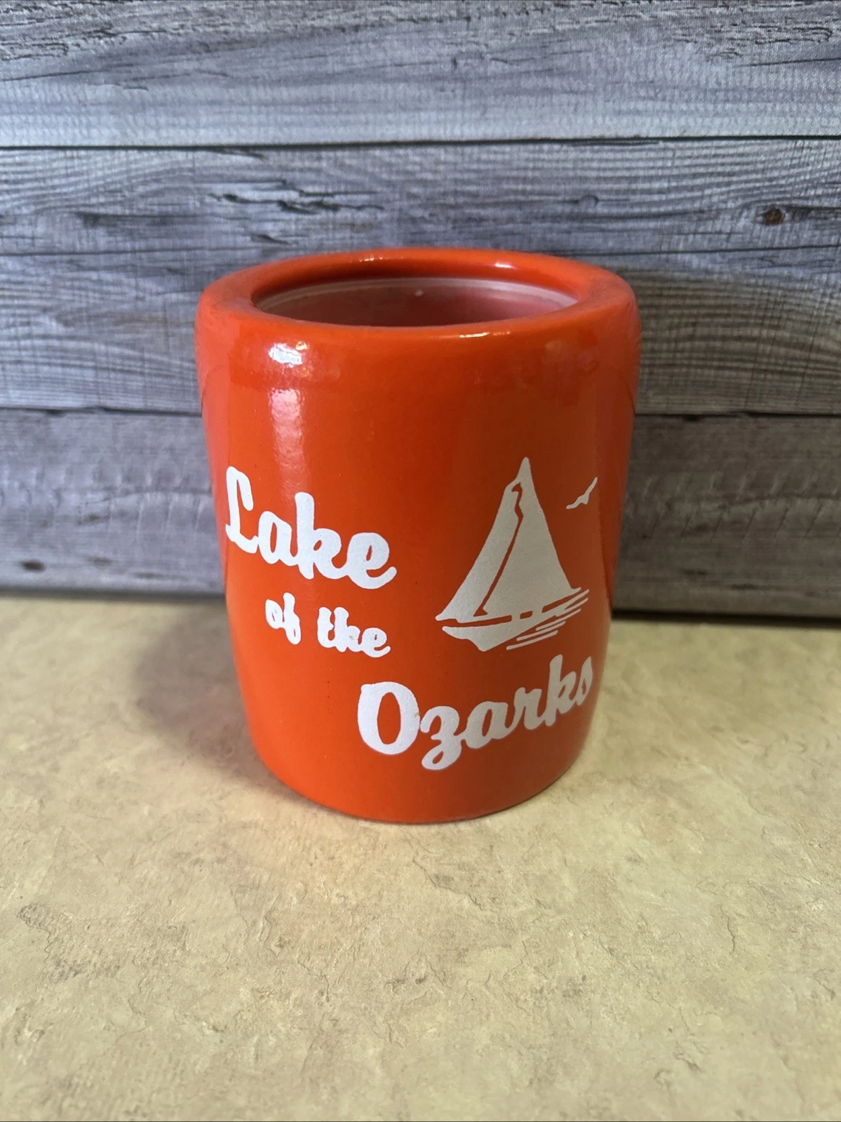 Lake Of The Ozarks Kool Kan Can Coozie Vintage Float Foam Drink Holder