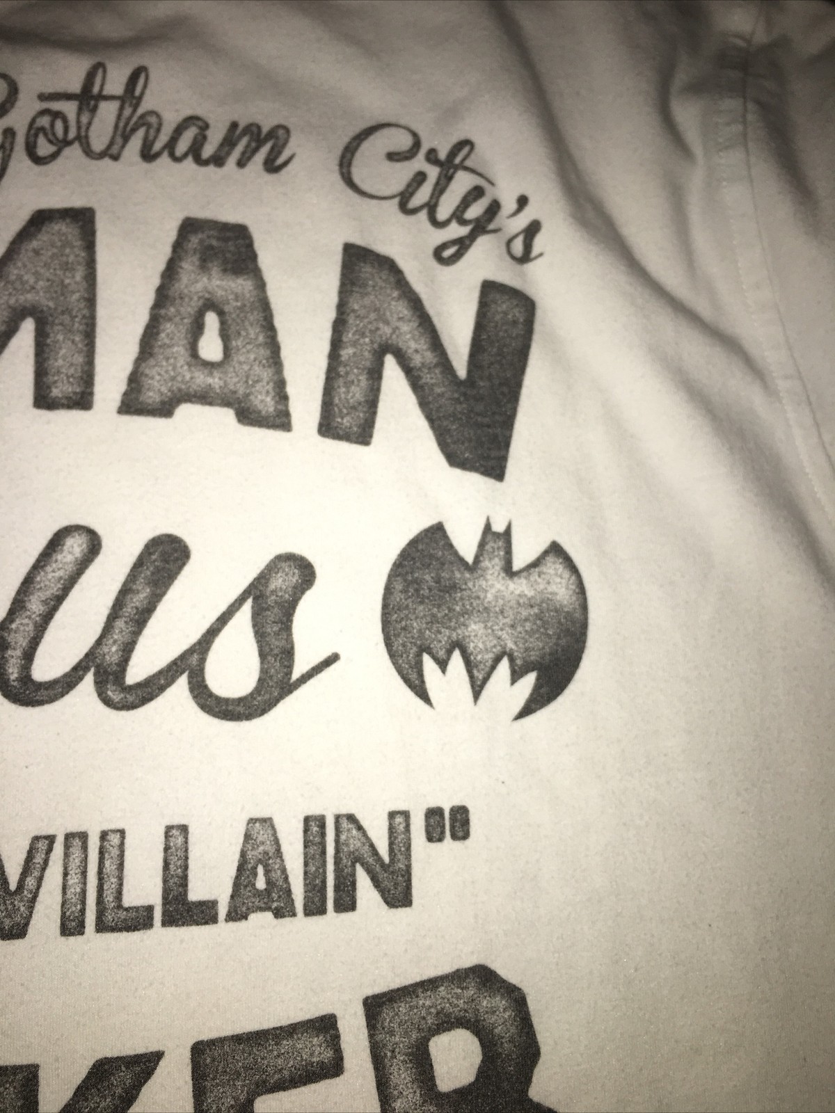 Under Armour X DC Comics Batman Vs The Joker White Used thumbnail 14