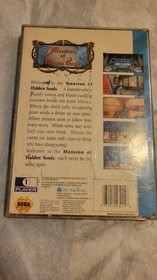 *tested, Ugly Case But Amazing Booklet And CD* Mansion of Hidden Souls Sega CD  