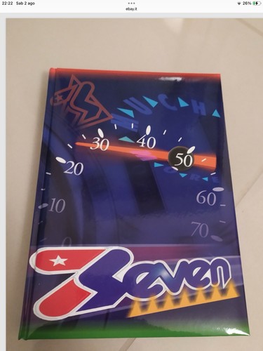 SEVEN - Schultagebuch Ende 90/00er Jahre - Italy School Diary