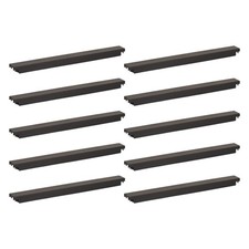 1U Blank Rack Mount Panel Spacer for 19-Inch Server Network Rack Enclosure Pl...