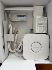 Philips HUE Lighting Bridge 2.1 Hub with Power Adapter And Internet Cord