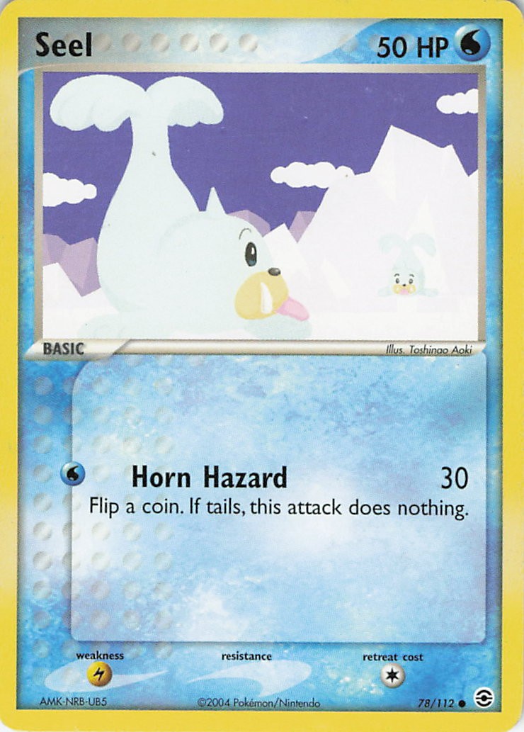 Seel Common FireRed & LeafGreen 78/112 NM