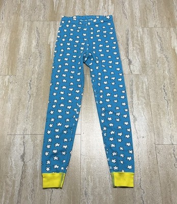 Wonder Women By Hanna Anderson Girls Size 10 Blue Star Print Sleepwear Pants