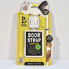 Door Buddy Door Strap Cat Door Latch Strap Complete Kit Plastic Manual Lock