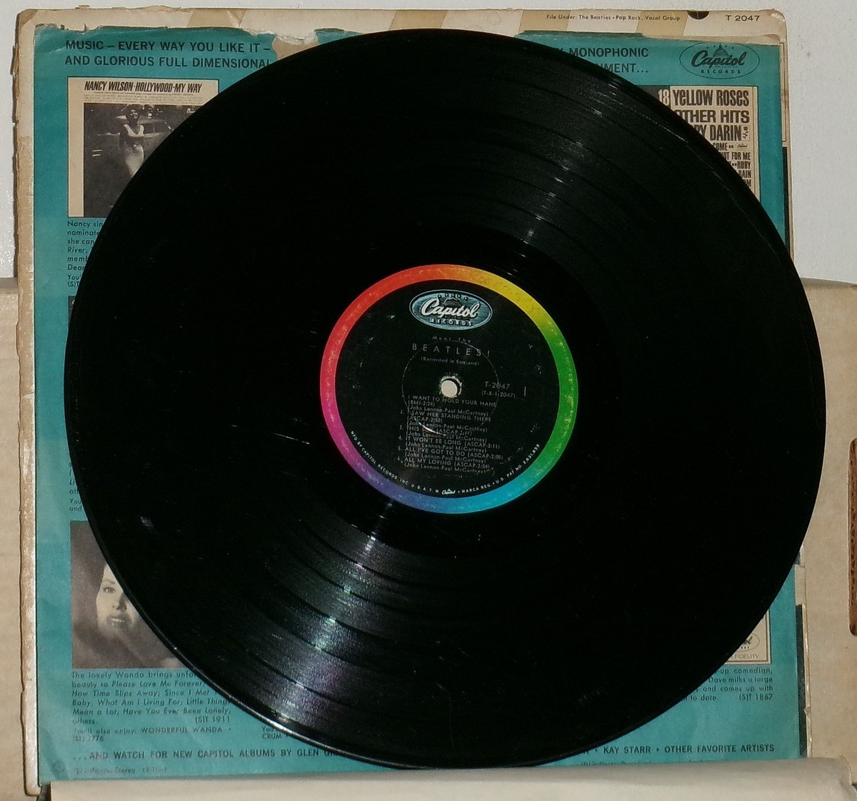 The Beatles – Meet The Beatles - 1964 Mono Vinyl LP Record Album