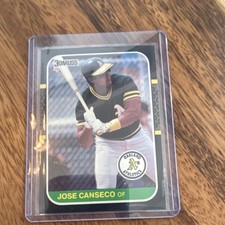 Donruss 1987 Jose Canseco #97 Oakland Athletics MLB Baseball
