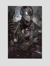 G.I. Joe Poster Snake Eyes Print 11  x 17  Dead Game Premium Giclee Wall Art