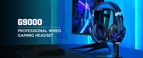 Stereo Gaming Headset for PS4 PC Xbox One PS5 Controller Noise Cancelling Headph - Picture 10 of 20