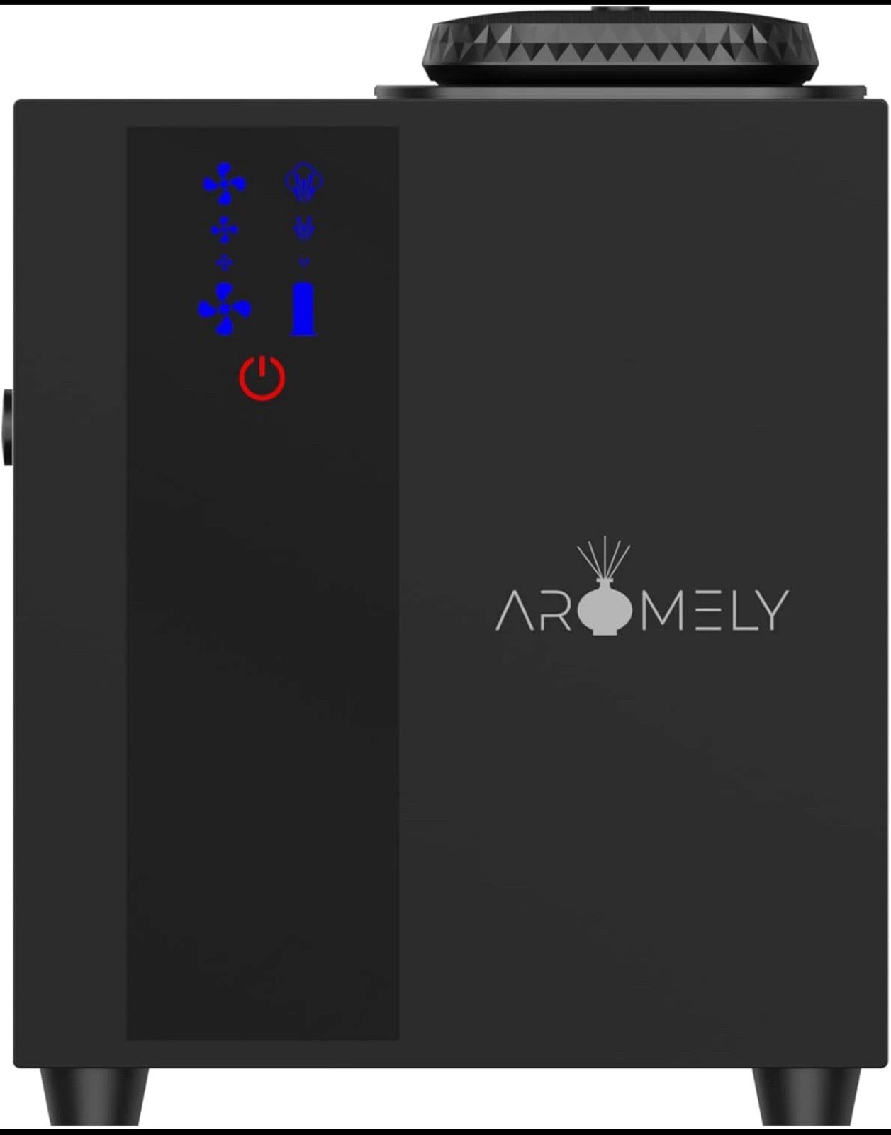 Diffuser 200ml Black Hvac Aromatherapy App Bluetooth Silent Minimal