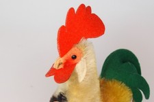 vintage Steiff Hahn  - Höhe ca.  17cm