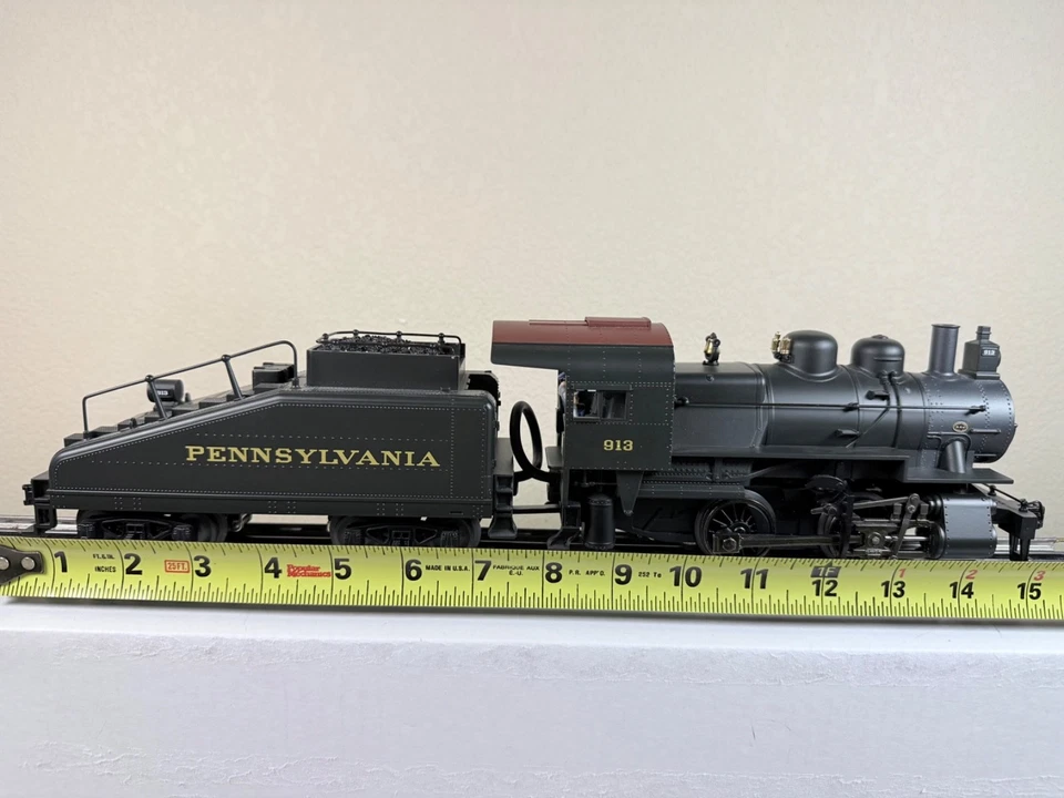 K-Line K-3810-0913S O Pennsylvania Railroad A5 Steam Switcher & Tender #913 MINT - Image 2 of 4