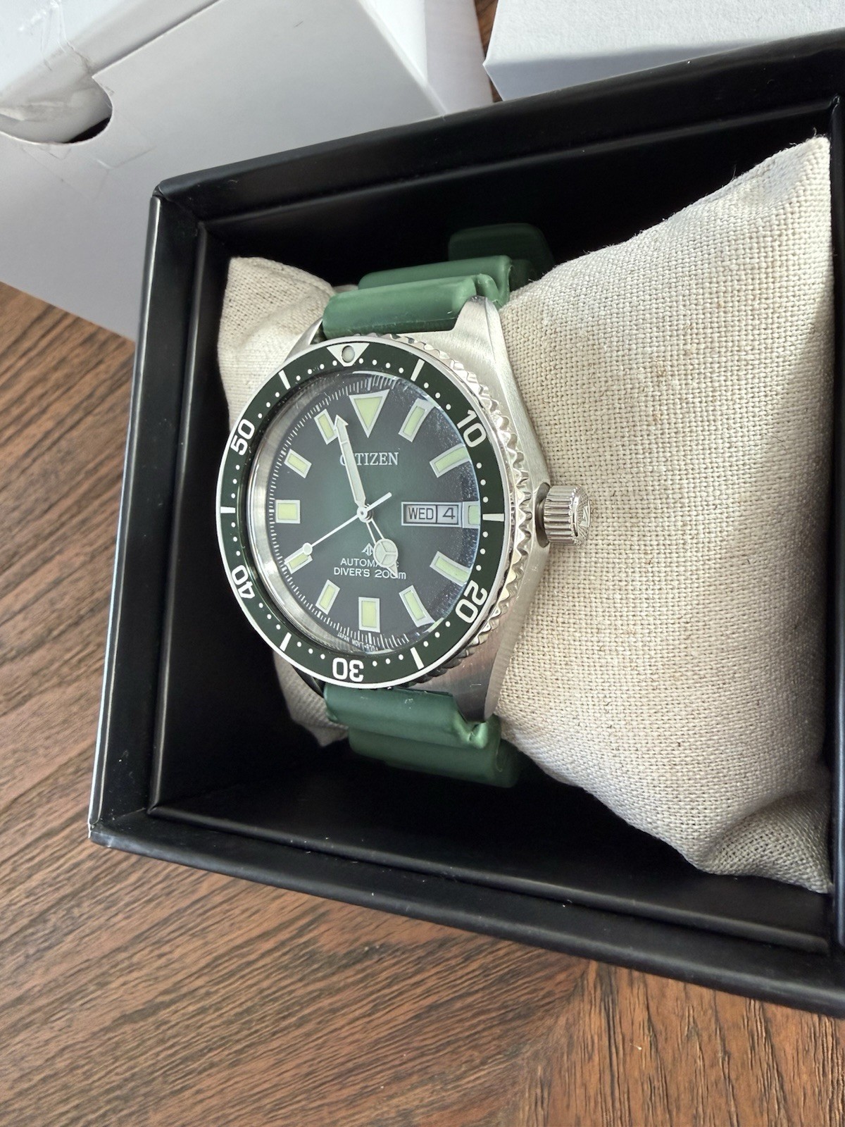 Citizen Promaster Green Dial Automatic Diver's 20… - image 2