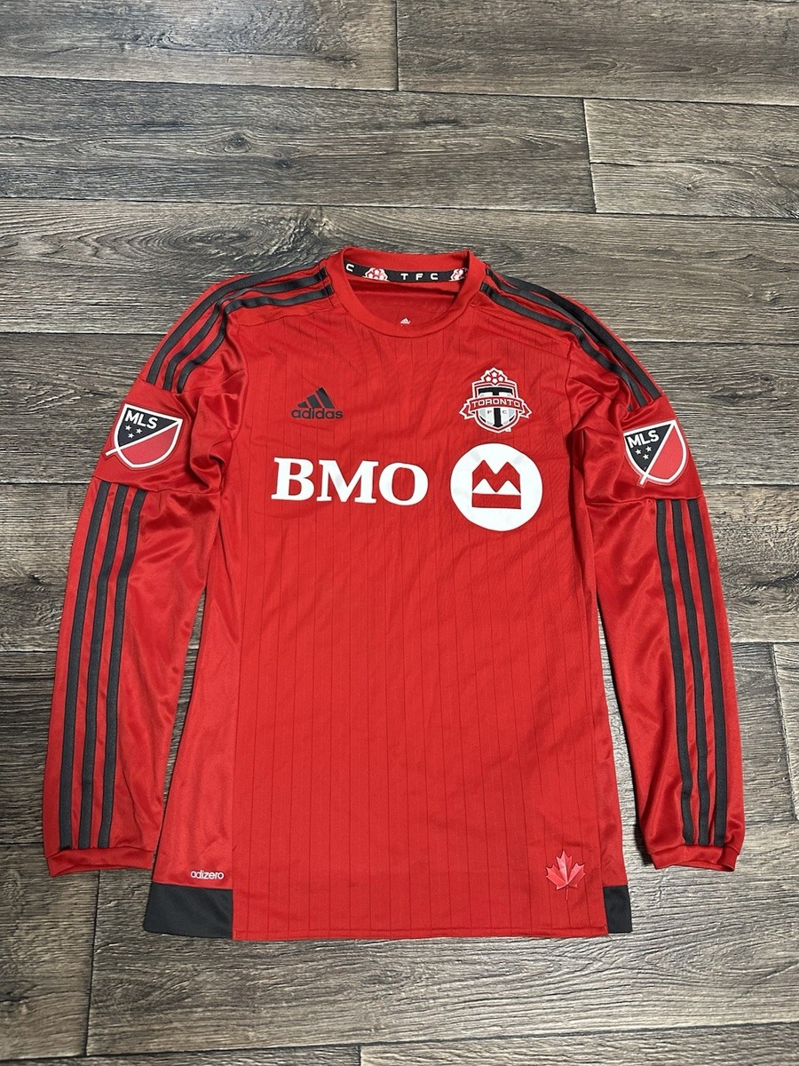 サッカーユニフォーム トロントFC Adidas Toronto FC TFC Soccer Football Jersey Mens Small Long