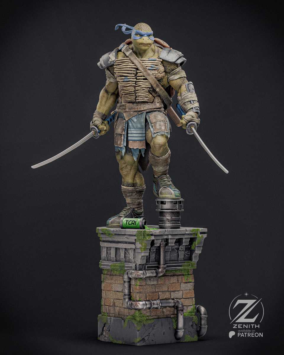 Leonardo | TMNT | Zenith | UNPAINTED | 1/8 Scale Resin Kit | eBay