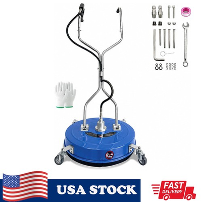 #ad 30quot; Pressure Washer Surface Cleaner Stainless Steel Dual Handle 5200PSI Washer $235.99