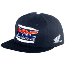 D'Cor Visuals Honda HRC Factory Snapback Hat  Navy