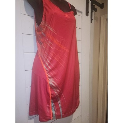 Adidas Women's Tennis Athletic Dress/Top Size Large Hot Pink