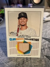EZEQUIEL TOVAR 2026 TOPPS HERITAGE CLUBHOUSE GAME-USED PATCH Q1449