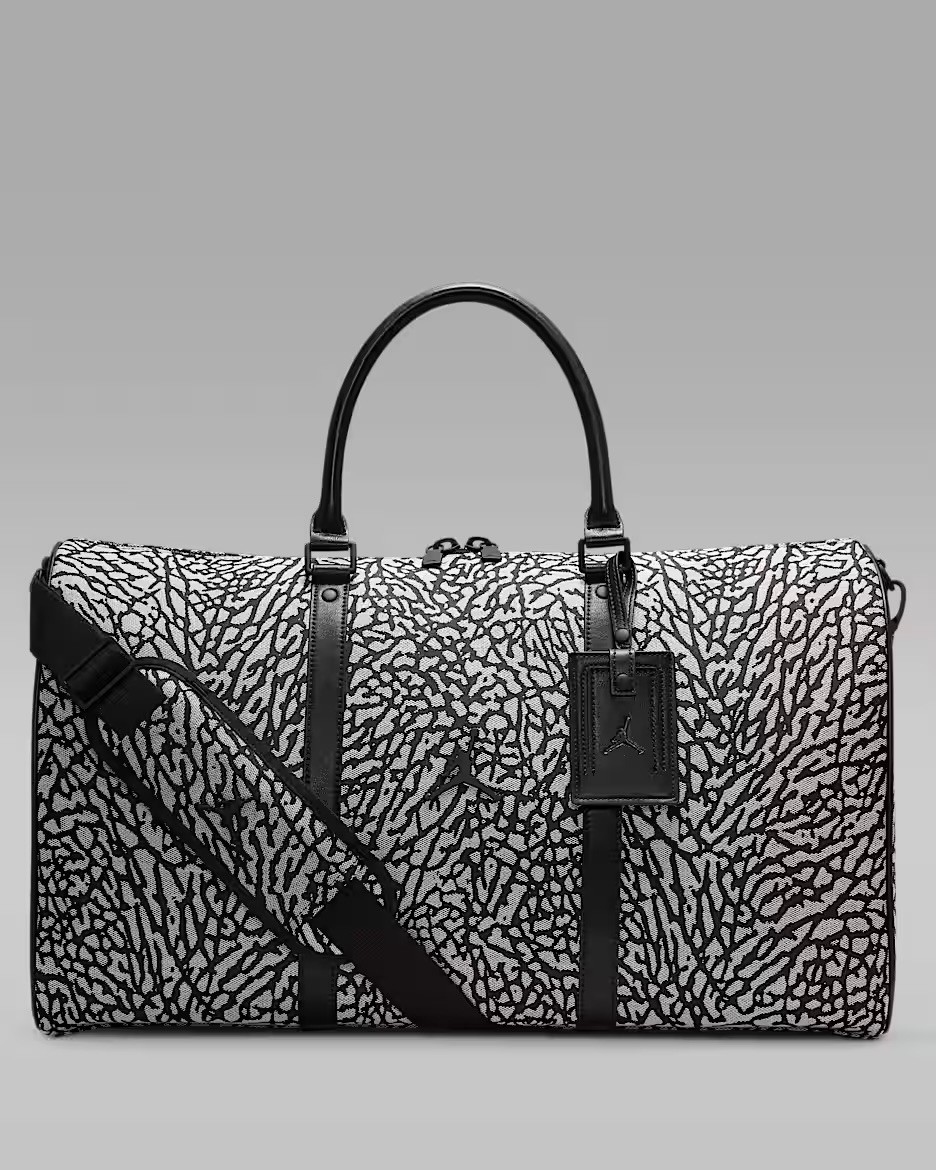 NEW Jordan Monogram Duffle Bag Luggage Elephant Print 40L LM0978