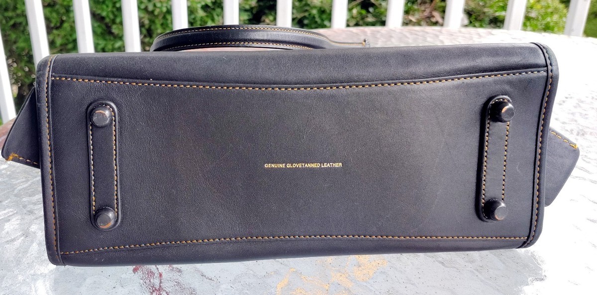 Coach 20315 Rogue 1941 Coupe Car Sequin Black Leather Satchel | eBay