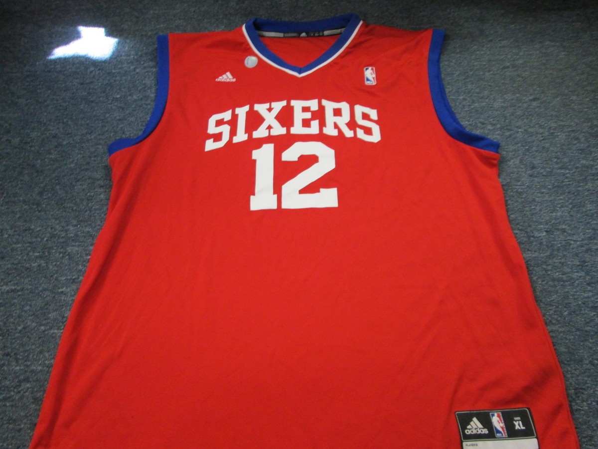 ADIDAS REVOLUTION 30 NBA PHILADELPHIA 76ERS EVAN TURNER JERSEY SIZE XL