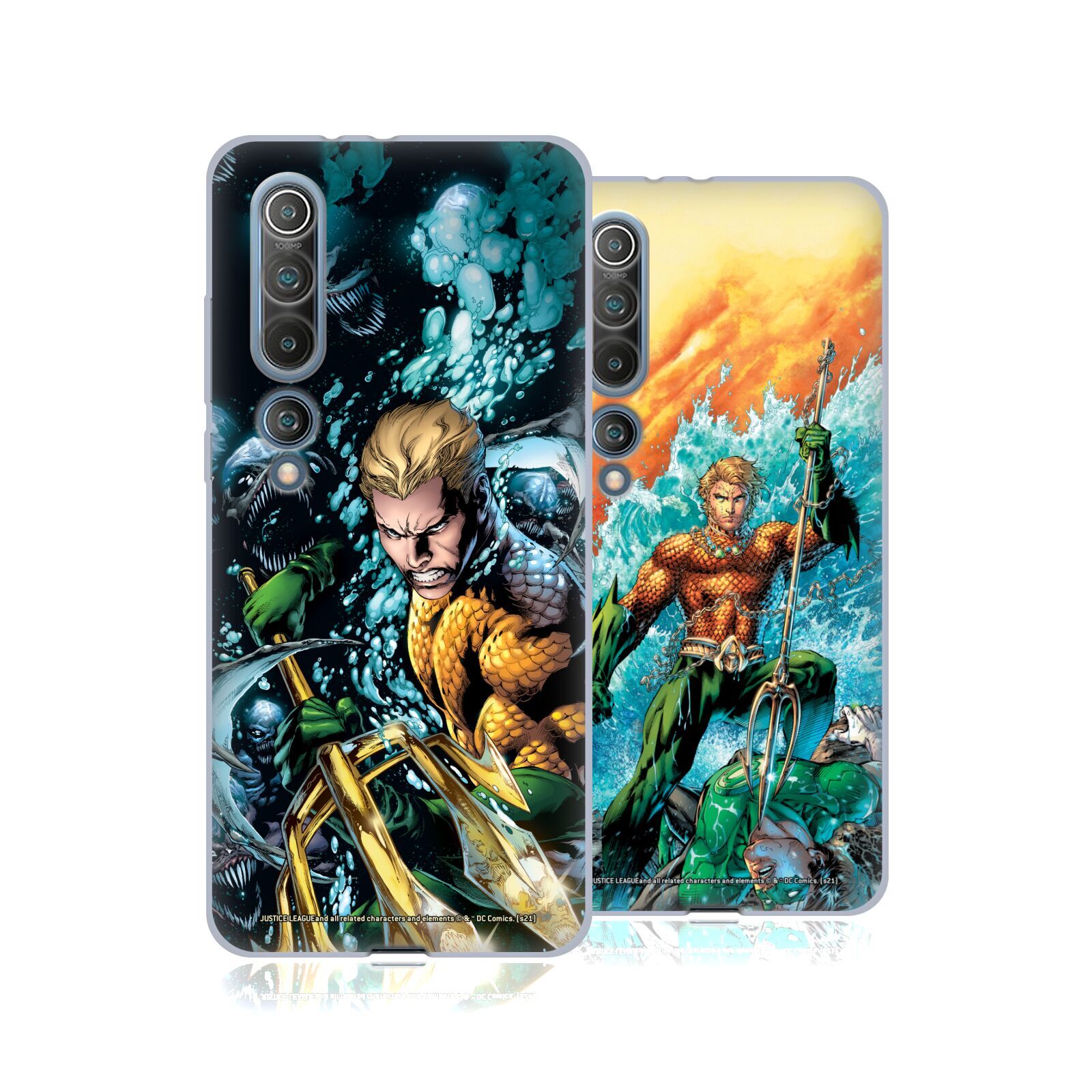 JUSTICE LEAGUE DC COMICS AQUAMAN COMIC BOOK COVER SOFT GEL CASE FOR XIAOMI REDMI