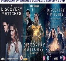 DISCOVERY OF WITCHES COMPLETE SERIES 1-3 DVD Collection Season 1 2 3 Trilogy