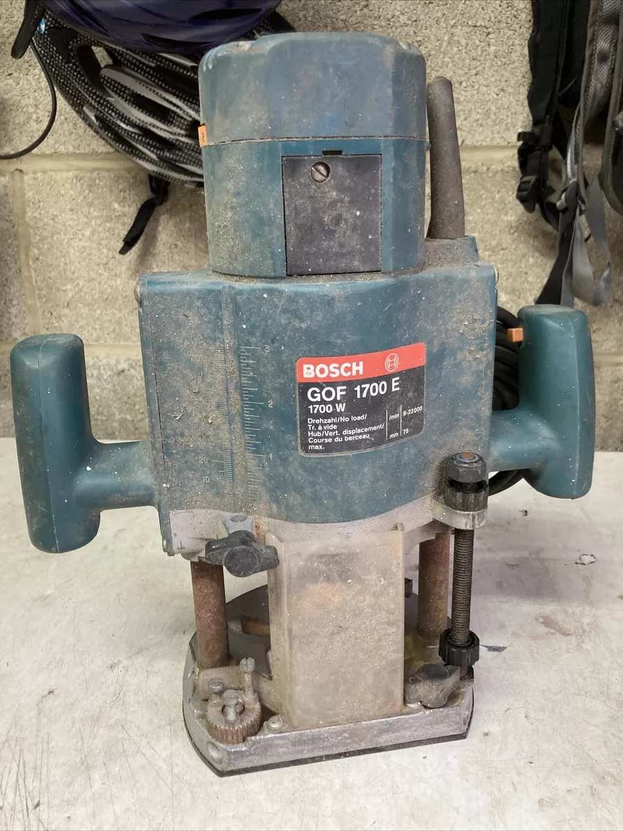 BOSCH GOF 1700E PLUNGE ROUTER 230v. eBay