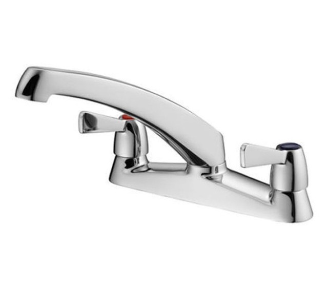 Armitage Shanks S7935 Aa Chrome Single Lever Kitchen Sink Deck