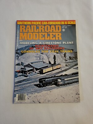 1978 April, Railroad Modeler Magazine, Modeling A Limestone Plant, (CP431)